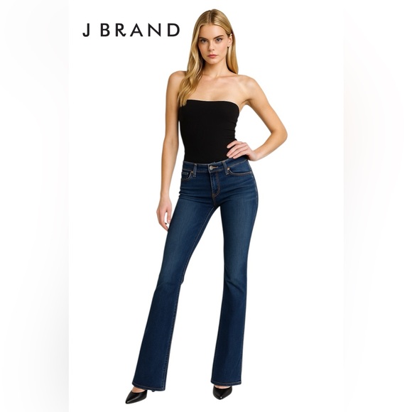 J Brand Denim - J Brand Dark Wash Straight Bootcut Jeans Size 28 Low Rise Y2K Denim